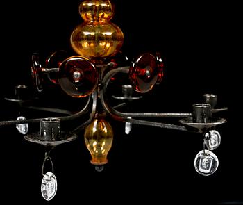 LJUSKRONA, Erik Höglund, 1900-talets andra hälft, höjd ca 40 cm.