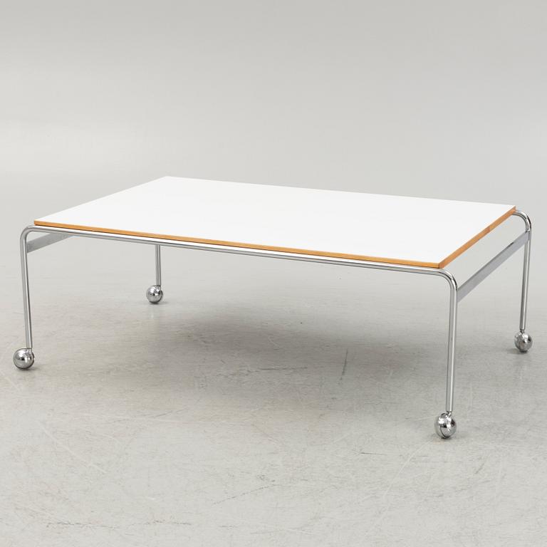 Bruno Mathsson, a 'Karin' coffee table, Bruno Mathsson International, Värnamo, Sweden.