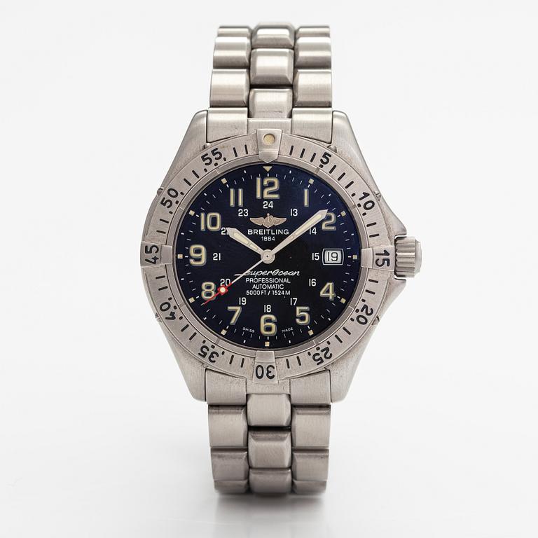 Breitling, Superocean, wristwatch, 41 mm.