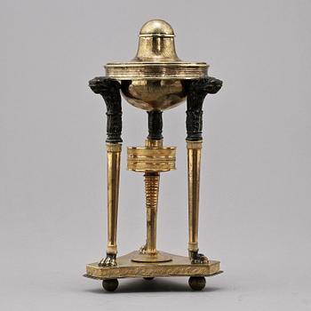 PARFYMBRÄNNARE, brons, empire, 1800-talets första hälft.