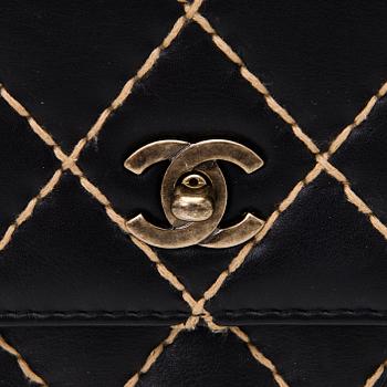 CHANEL, "Single Flap Wild Stitched", LAUKKU.