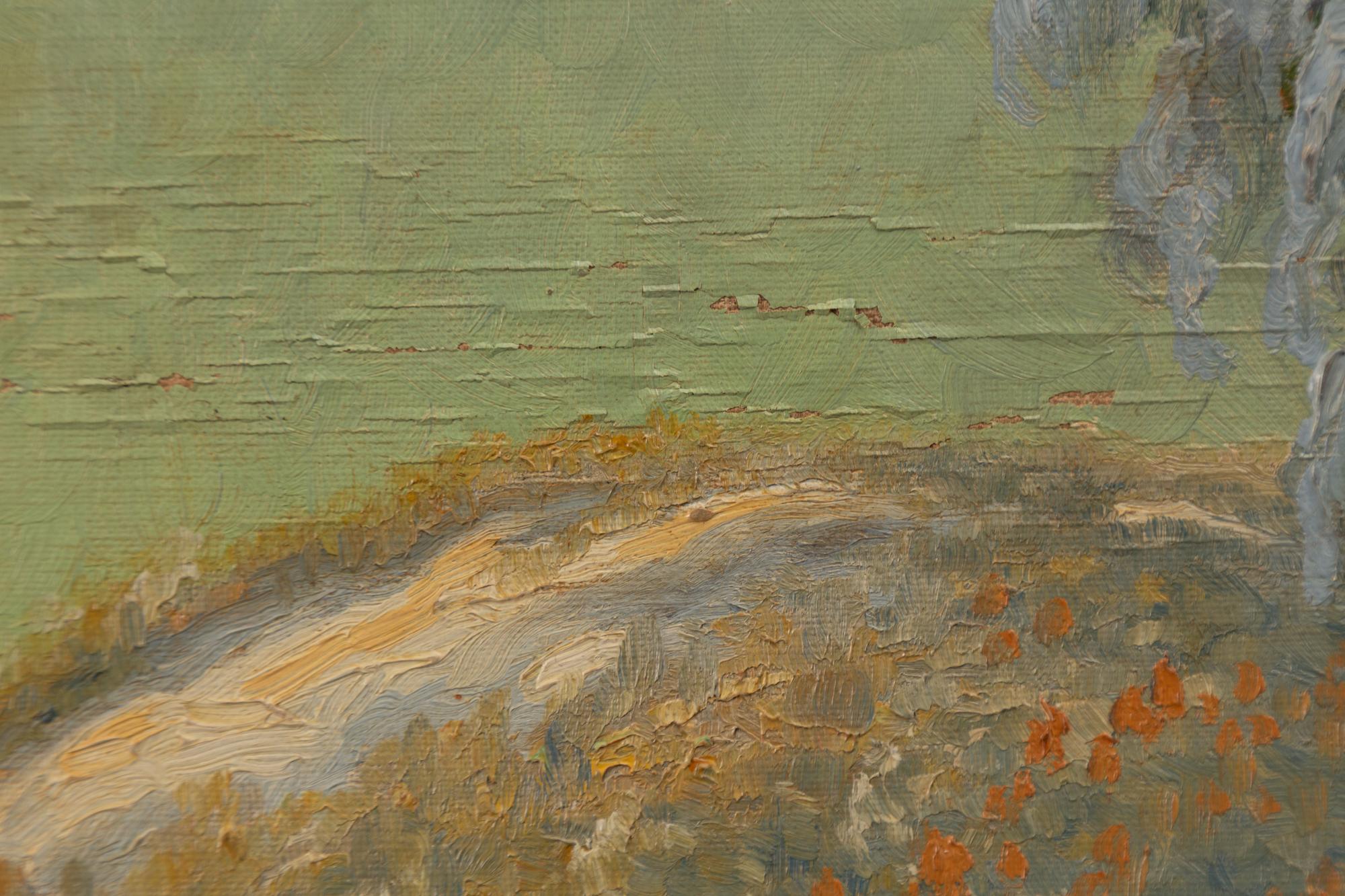 Oscar Lycke, Winter Landscape.