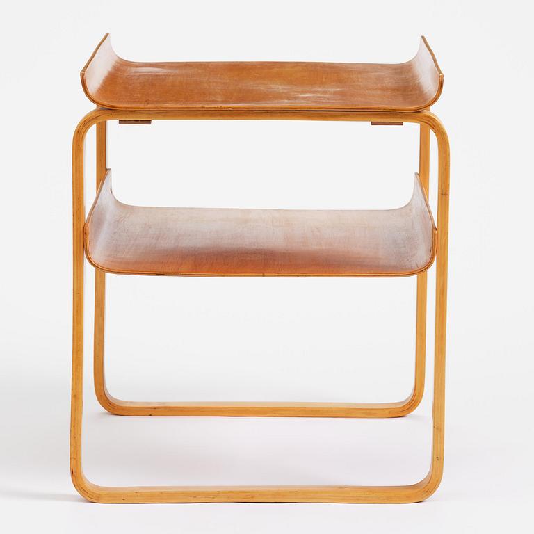Alvar Aalto, a birch table model 75, probably executed by Huonekalu-ja Rakennustyötehdas A.B, Finland, 1930s-40s.