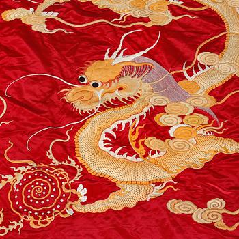 A chinese textile from the 20th century.