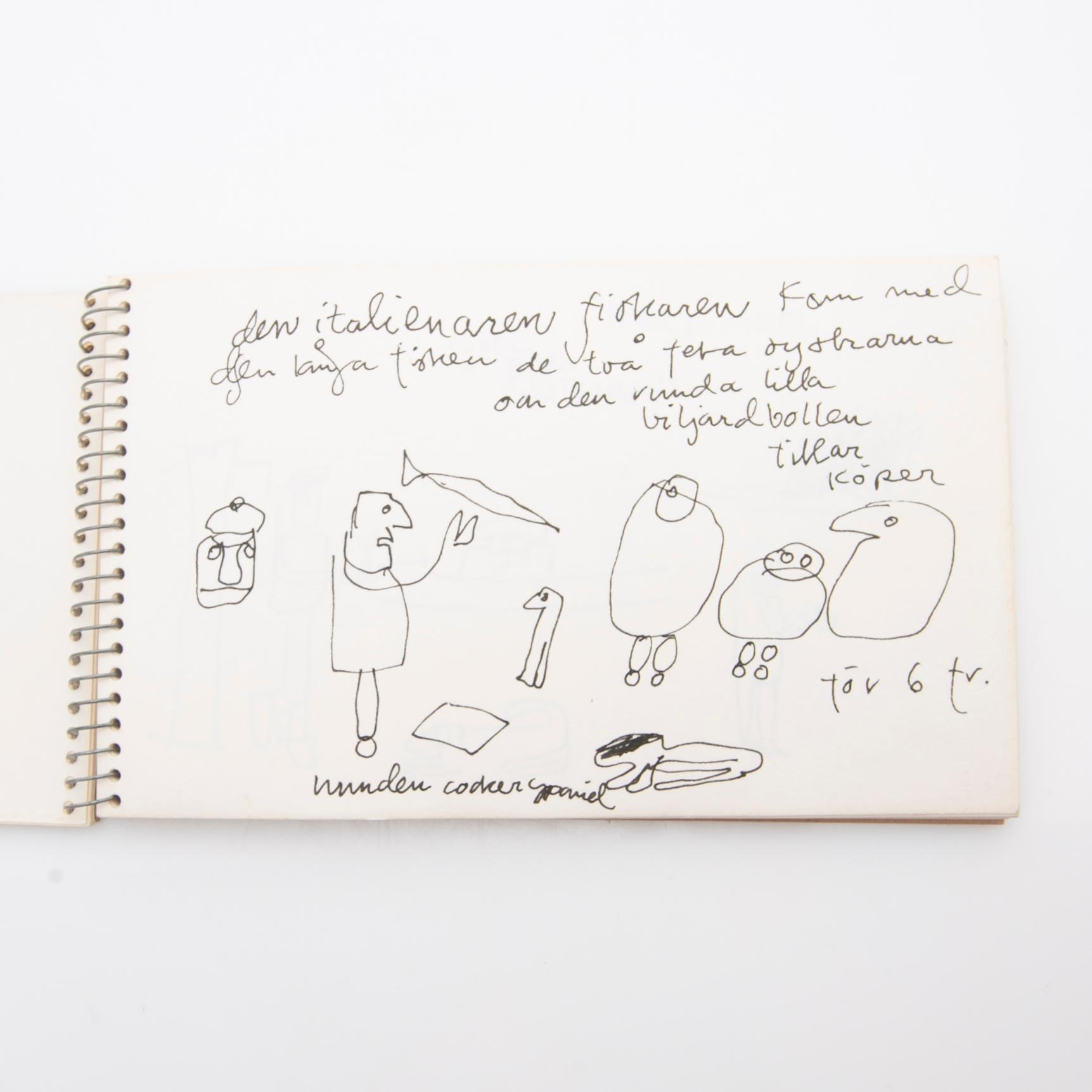 Madeleine Pyk, Sketchbook.