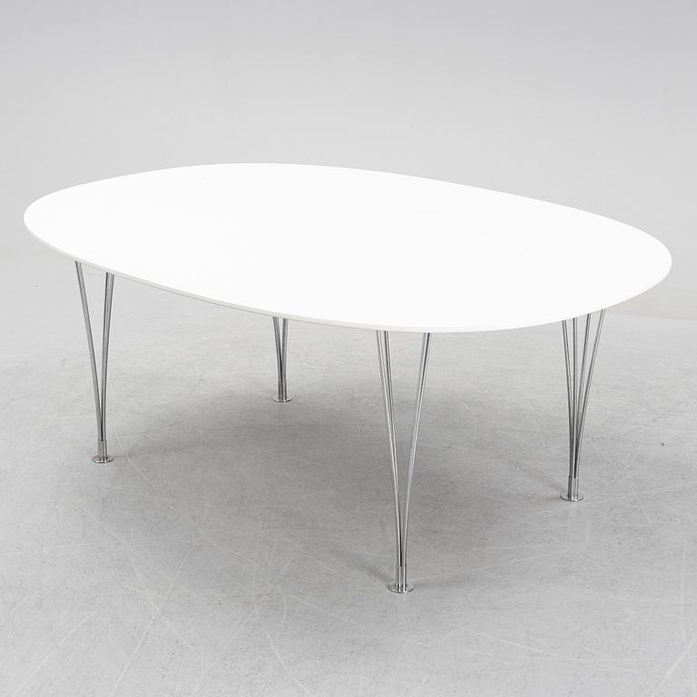 Bruno Mathsson & Piet Hein, a 'Superellips' dining table, Mathsson International, Värnamo.
