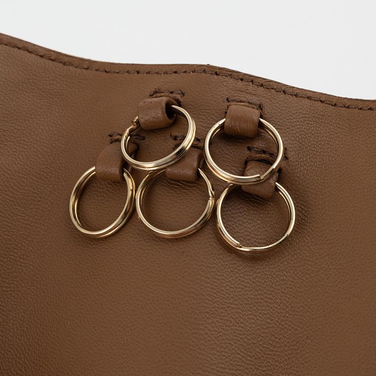 Bottega veneta, a leather wallet and key case.