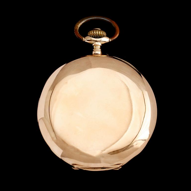 FICKUR, 14 k guld, savonett, 1900-talets första hälft.