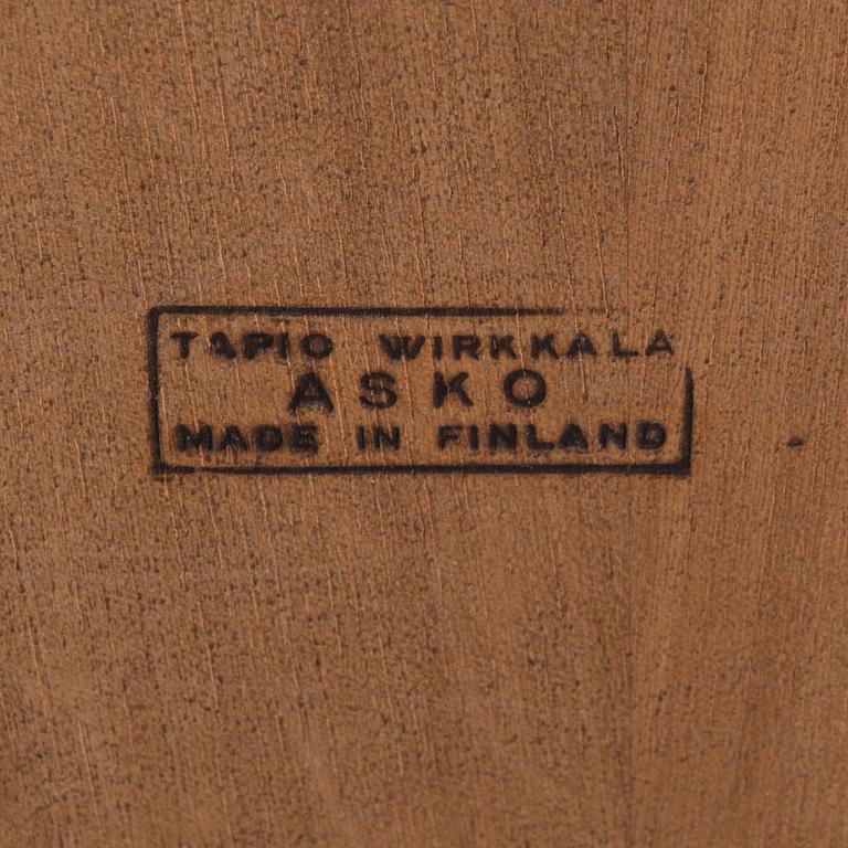 TAPIO WIRKKALA, BORD. Brännmärkt Tapio Wirkkala, Asko, Made in Finland. 1960-tal.