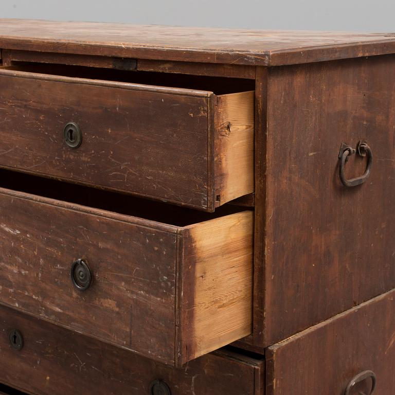 DRAGKISTA, gustavianskt provinsarbete, omkring 1800.