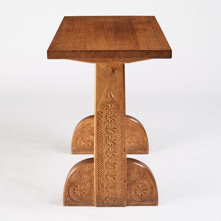 Axel Einar Hjorth, a special commissioned "Sandhamn" table, executed by Nordiska Kompaniet, Sweden 1933.