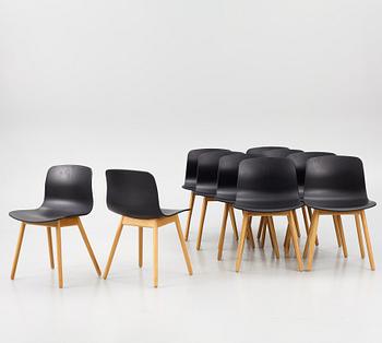 Chairs, 10 pcs, "About a Chair", HAY.