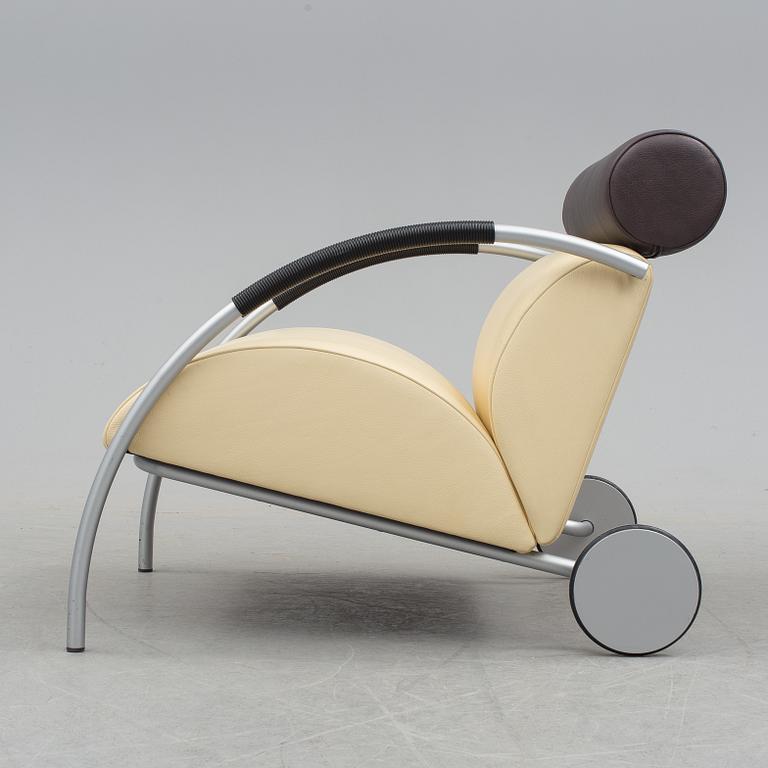 A 'Zyklus' easy chair by Peter Maly for COR, designed in 1983.