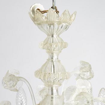 A Venetian type chandelier, mid-20th century.