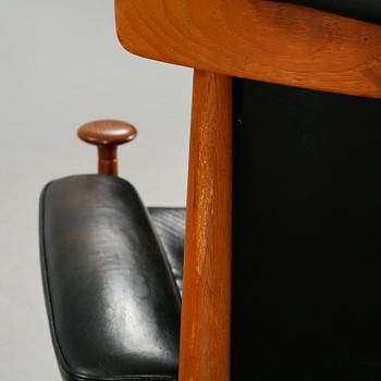 An 1960s armchair named "Bwana", made by France and Son in Denmark,