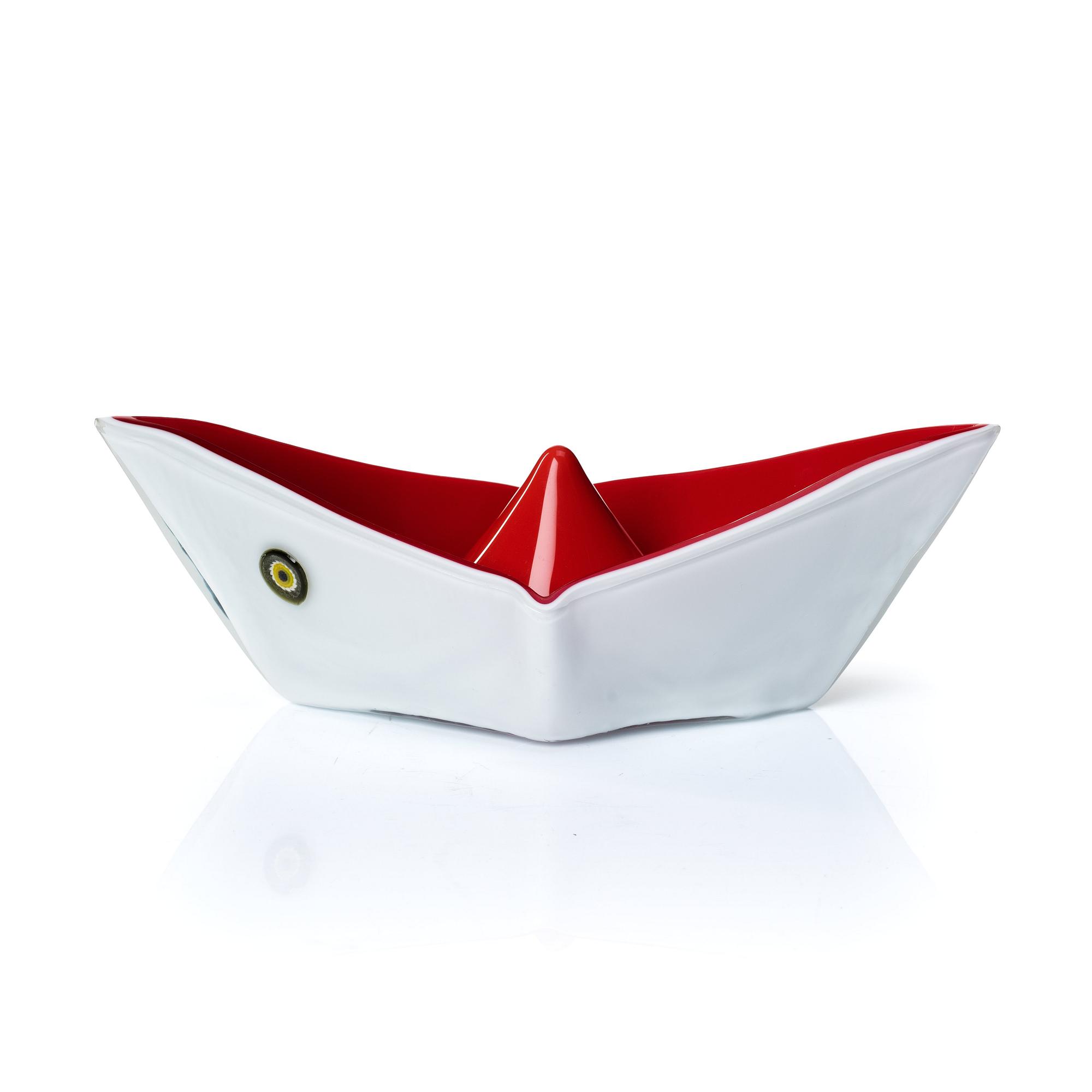 Gino Vistosi, a "Bicolori bowl", Vistosi, model S-196, Italy.