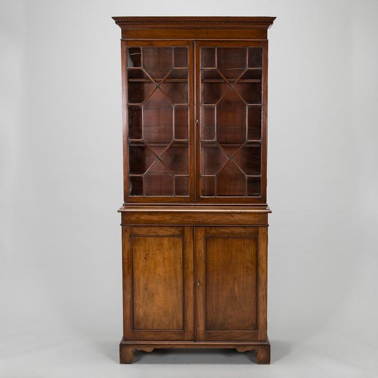 Display cabinet, England, early and mid-20th century.