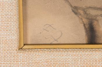 Fredrik Ahlstedt, Tytär Margareta, vuonna 1900.