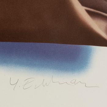 Yrjö Edelmann, lithograph in colours, signed 63/290.