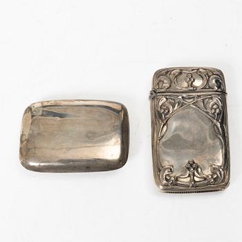 Dosor, 4 st, silver, 1800-1900-tal.