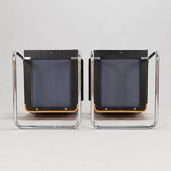 Kaisa Blomstedt, Nojatuoleja, 6 kpl, Post Deco Collection, 1980-luku. Malli 8170 muotoiltu Adeltalle v. 1987.