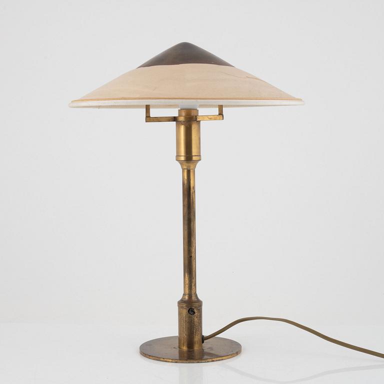 Niels Rasmussen Thykier, bordslampa, modell Kongelys T3, Fog & Mörup, 1940-tal.