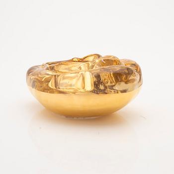 Åsa Jungnelius, Ljuslykta, "Snippa Gold", Limited edition, Kosta Boda, 2000-tal.