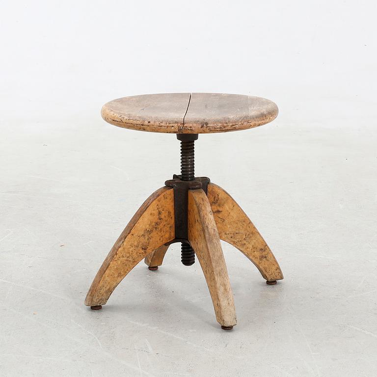 Stool likely from Wiwen Nilsson's silversmithy.