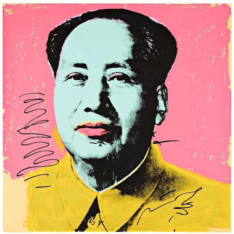 Andy Warhol, "Mao".