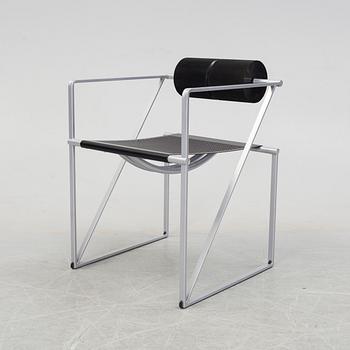 A 'Seconda chair' by Mario Botta, for Alias, Italy.