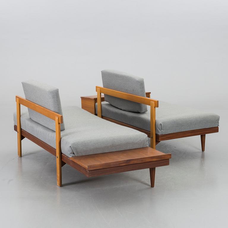 SOFFA/DAGBÄDD 2 dlr Ekornes Svane Norge 1960/70-tal.