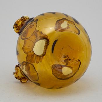 A 1930s glass vase by Vittori Zeccin, Venini, Venice, Italy.