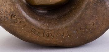 ESSI RENVALL, bronze, signed and dated 1968.