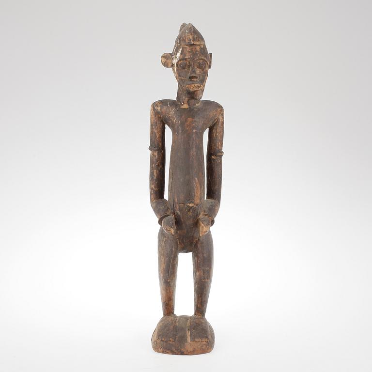 SKULPTUR, skuret trä, Afrika, omkring 1900-talets mitt.