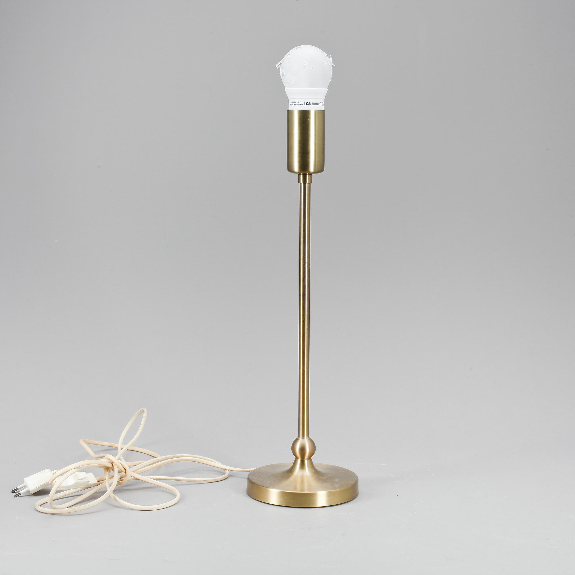 BORDSLAMPA, mässing, modell 2569, Josef Frank, Firma Svenskt Tenn, 1900-tal.