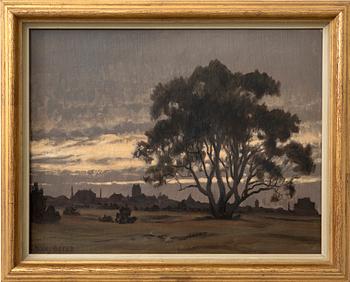 Hans Östed, "Kiöge Söndersiden", 1925.