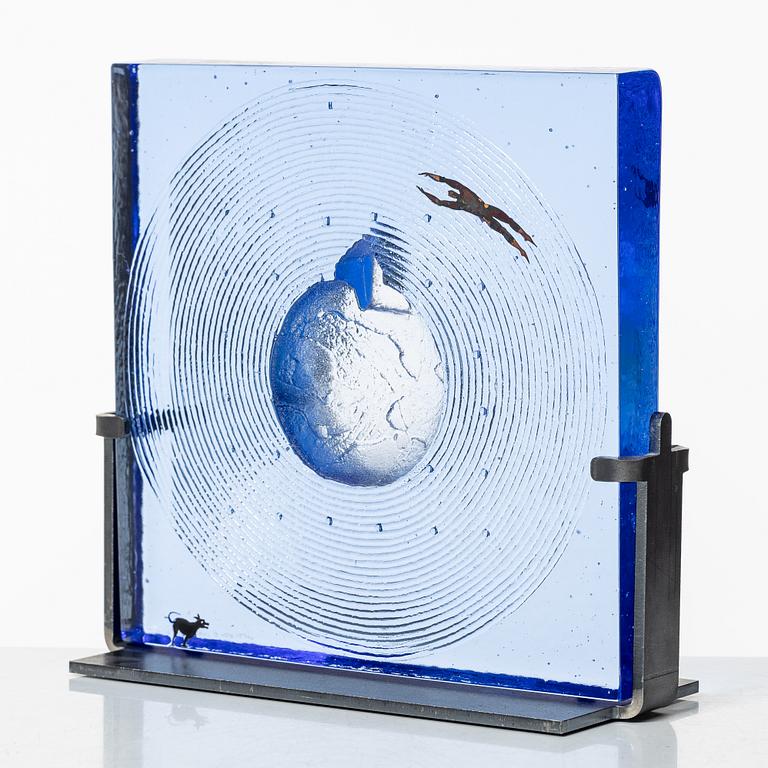 Bertil Vallien, skulptur, Kosta Boda.