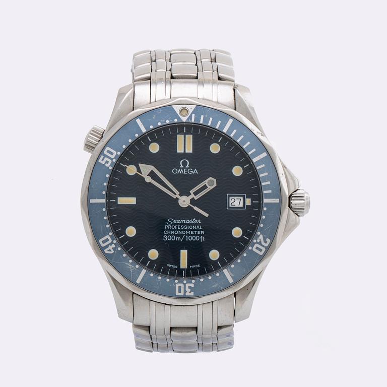 OMEGA, Seamaster, Professional, Chronometer, wristwatch, 41 mm.