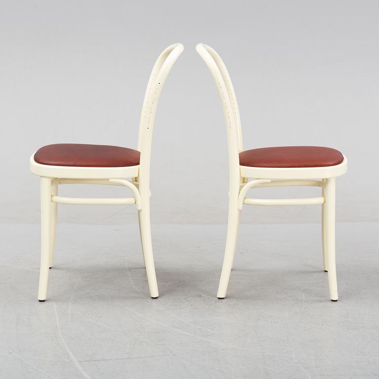 Dinell/Johansson, a pair of 'Bistro Roland Garross' chairs, Gemla, Diö, 2021.