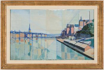 STURE SVENSON, olja på duk, signerad.