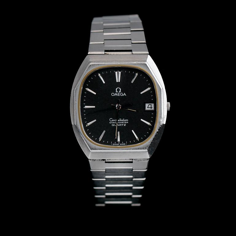 ARMBANDSUR, Omega, Constellation, Chronometer, quartz.