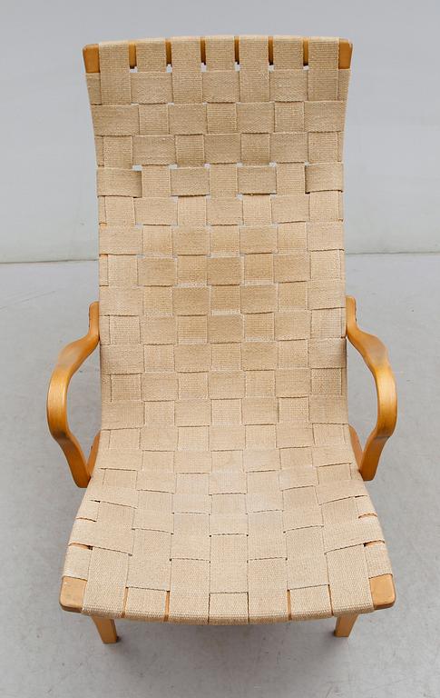 FÅTÖLJ, "Pernilla", Bruno Mathsson, Dux, 1900-talets andra hälft.