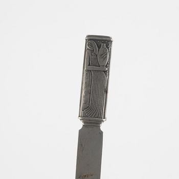 Sylvia Stave, letter opener and seal stamp, first half of the 20th century, CG Hallberg.