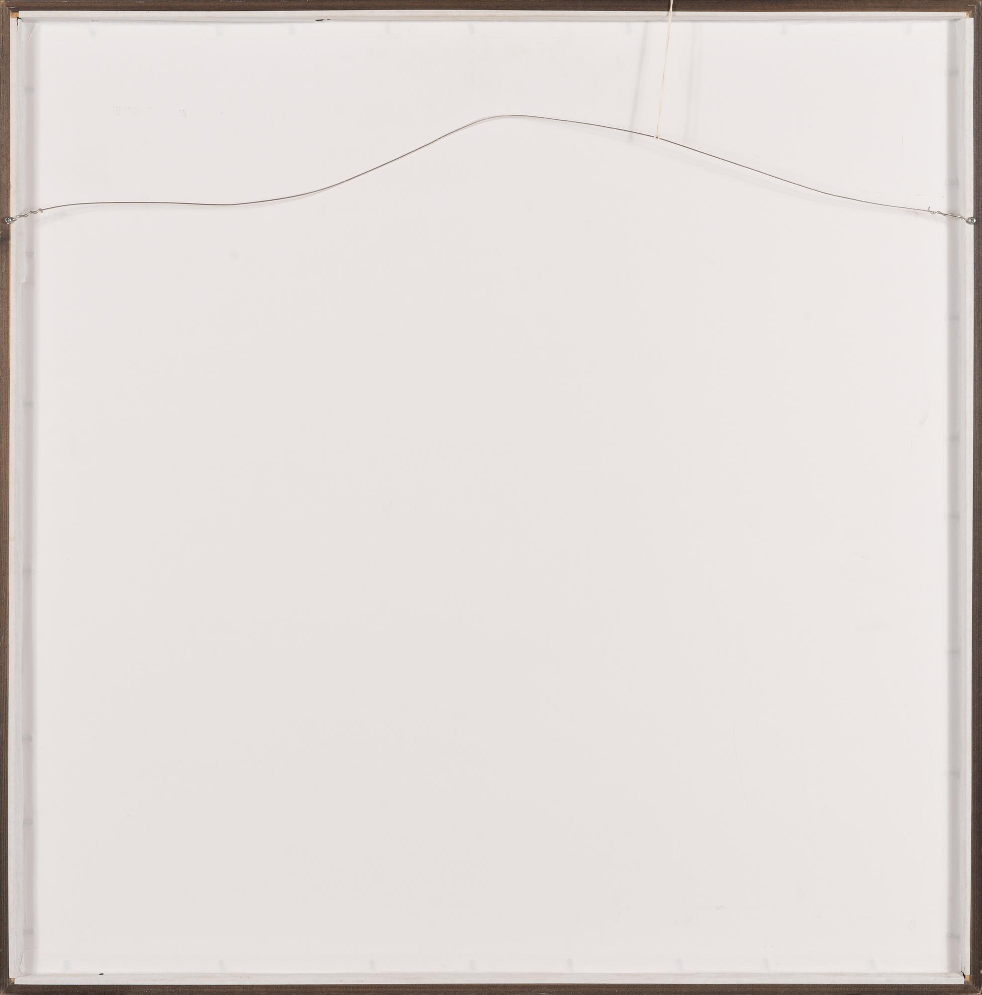 Jean-Louis Sauvat, mixed media on paper, signed.