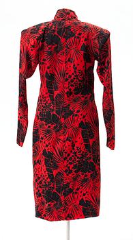 An Yves Saint Laurent dress.