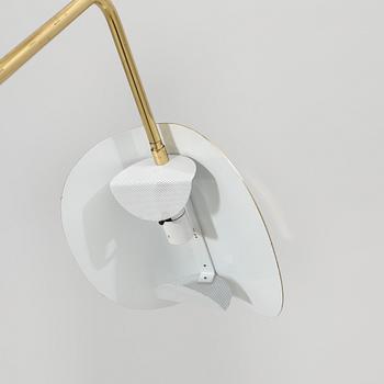 A Bergboms brass table lamp later part of the 20th century.
