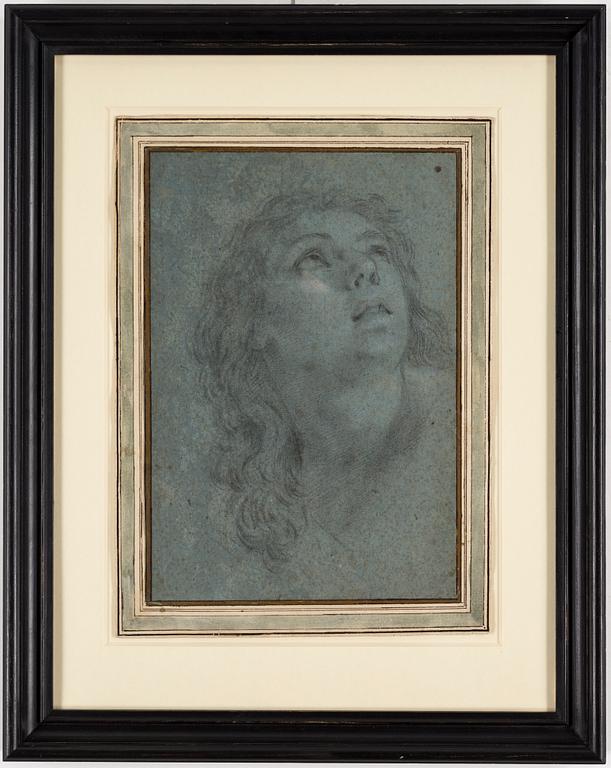 ITALIENSK KONSTNÄR, 1600-tal, teckning i svart krita.