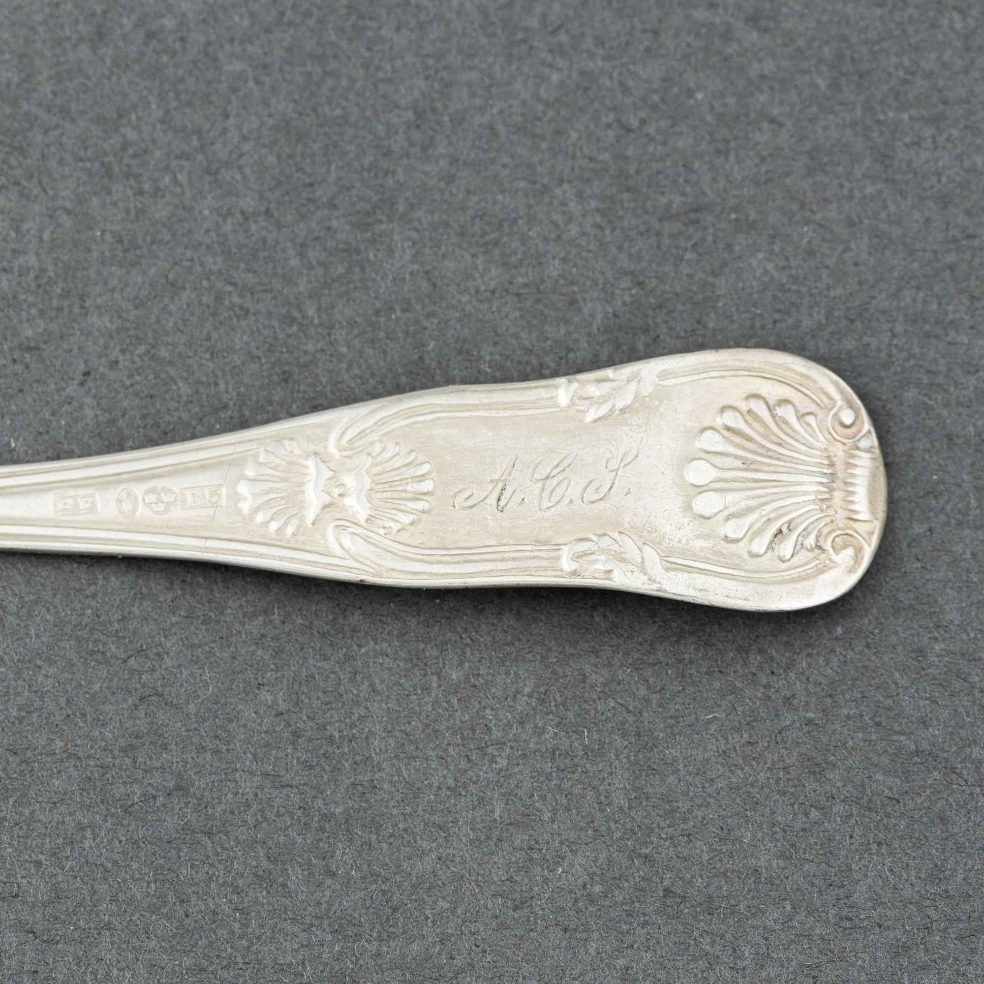 Kaffeskedar, 32 st, silver, Sverige, 1856-1905.
