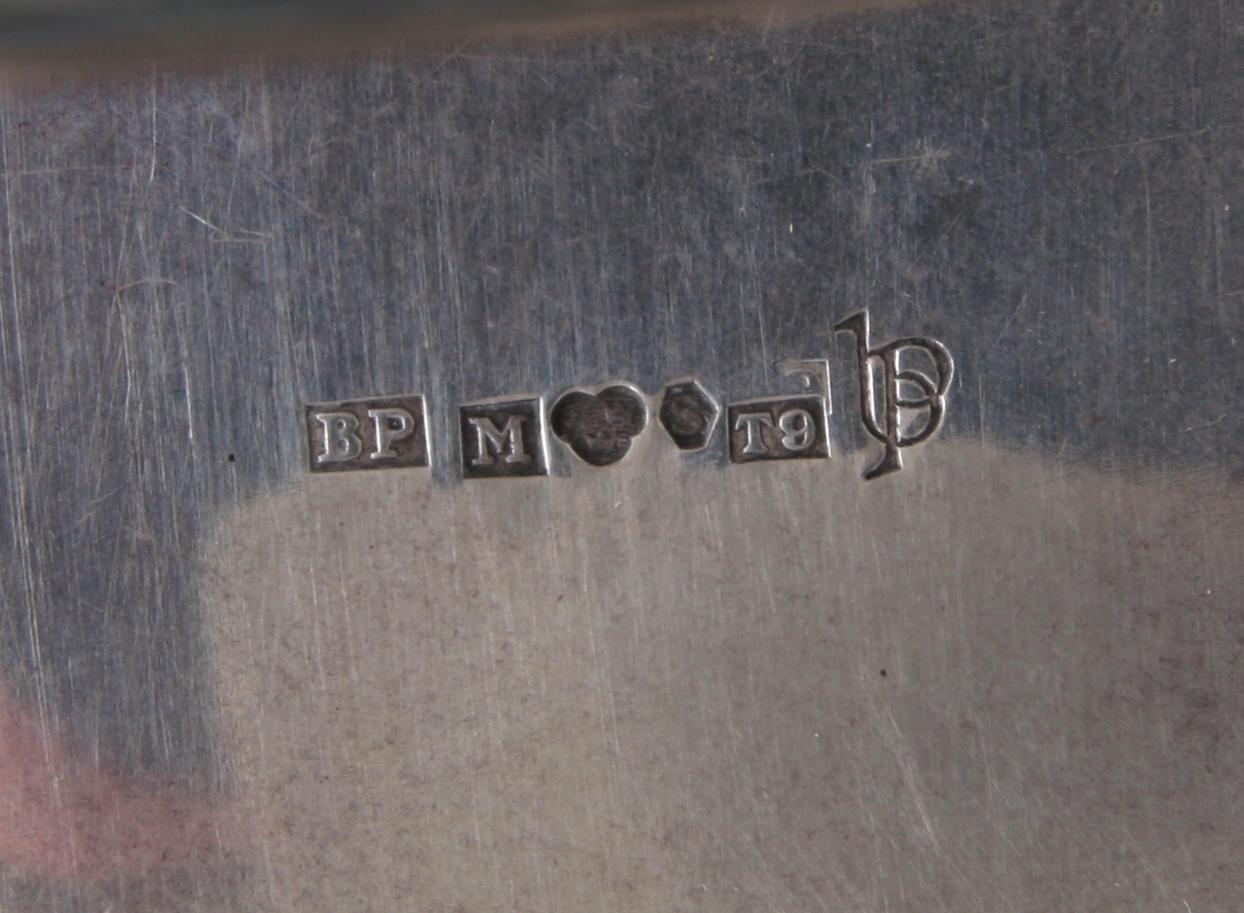 ARMRING, silver. Birger Pellas, Malmö 1969.