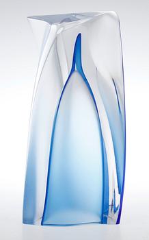 OBJEKT, glas, "Segel" Göran Wärff, Kosta Boda, Unik.